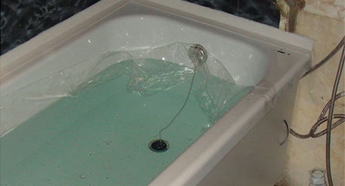 Установкой акрилового вкладыша | Ершово