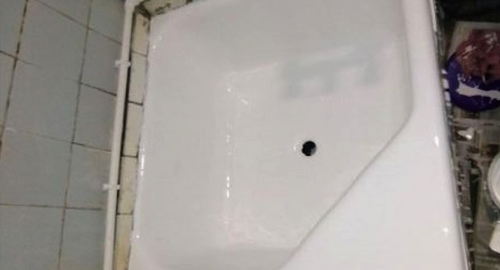 Обновление душевого поддона акрилом | Ершово